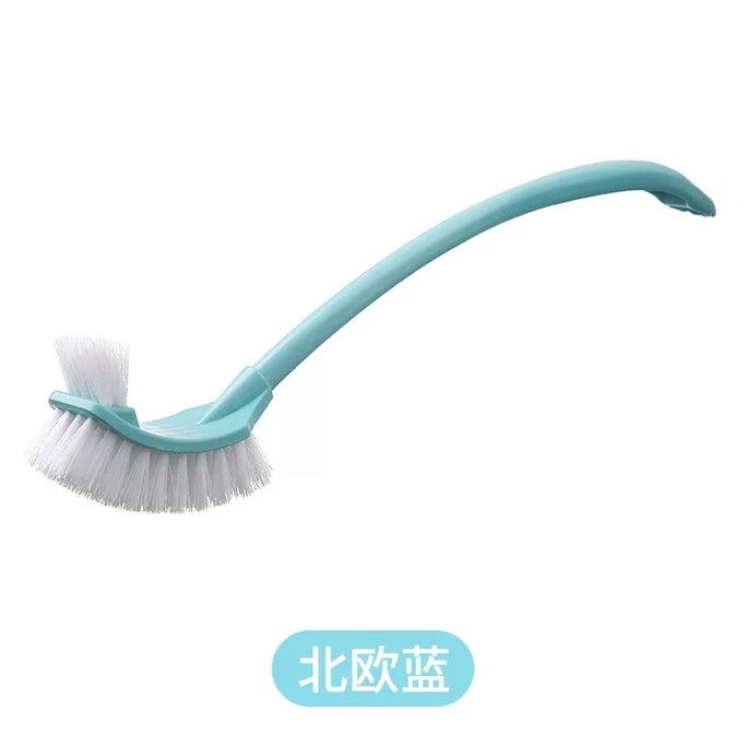 Bathroom Cleaning Brush With Long Handle Blue Pack Of One