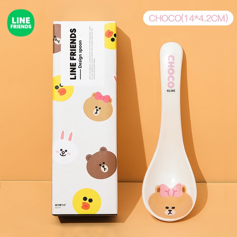 Creative personality cute ceramic spoon household spoon soup and rice spoon SALLY models 5