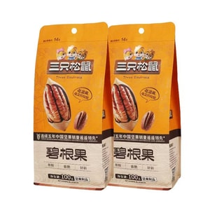 쓰리 스쿼럴스 피칸 건강 스낵, 크리미 장수 견과류 100g*2팩