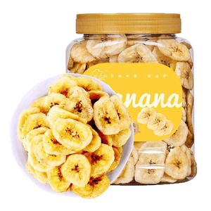 New Boundary Banana Slices 300g*1 Piece