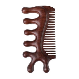Sandalwood Massage Comb Multifunctional Meridian Comb Head and Neck Comb Kirin Sandalwood Comb