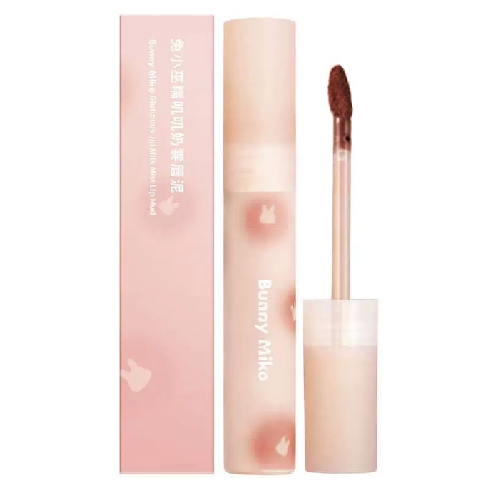 Matte Mist Face Lip Mud [N04#sweet Ormosia Bean] 3g  [Long-lasting makeup Do not fade or crack] [Fade lip lines]