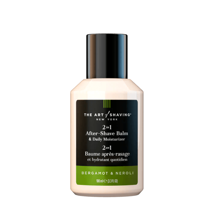 After Shave Balm - Bergamot & Neroli 3.3 OZ: Soothing Moisturizer for Post-Shave Comfort