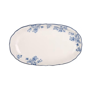 順祥 碩加碗碟套裝陶瓷碗盤英式12吋橢圓魚盤