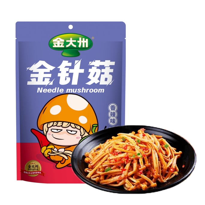 Enoki Mushroom Spicy and fragrant flavor 150g