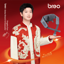 Breo N5 미니 목 마사지기, 마사지 숄, 목 및 어깨 마사지기, 승모근 마사지기, 다리, 허리 및 목 마사지기, 경추 마사지 베개, 회색, 생일 및 휴일 선물, 미국 직송 [중국 브랜드]