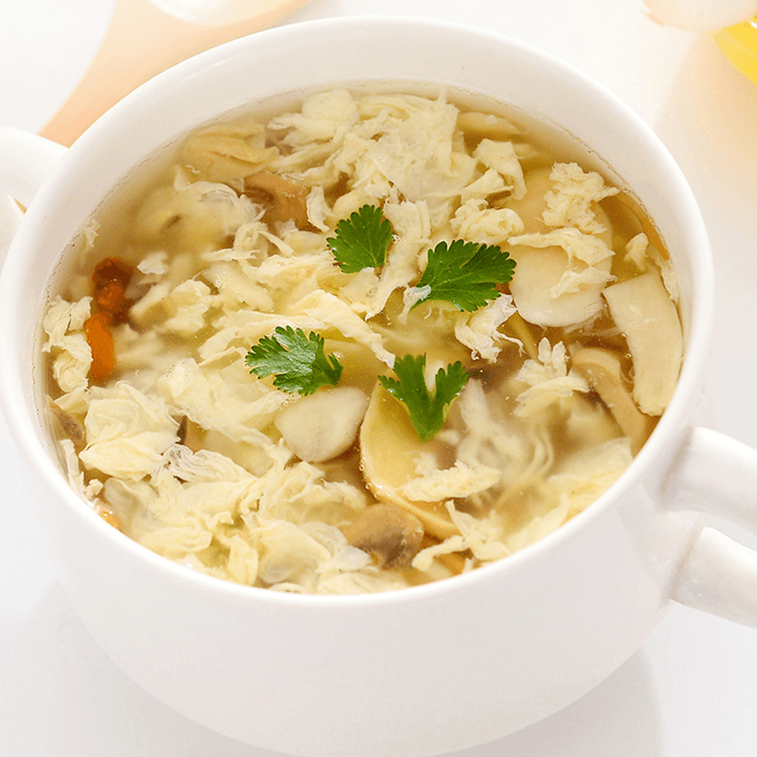Mushroom Egg Soup 6