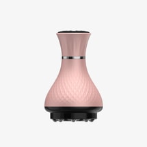 C&C 라이프스타일 [북미] 전신용 전기 흡입 및 스크래핑 브러시, 목 및 어깨 마사지, 등 및 복부 마사지, 경락 브러시 (에센셜 오일 2종 무료, 핑크)