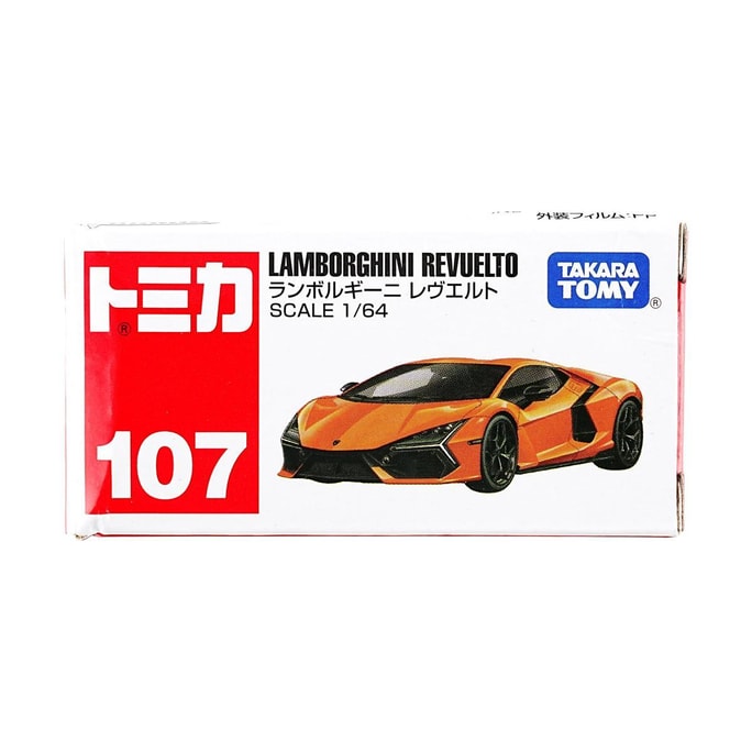 日本Tomica No.107 兰博基尼 Revuelto
