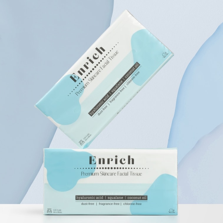 Luxury Lotion Facial Tissue 480ct 3-Ply Extra Soft Gentle Zero Dust Sensitive Skin-Friendly 5