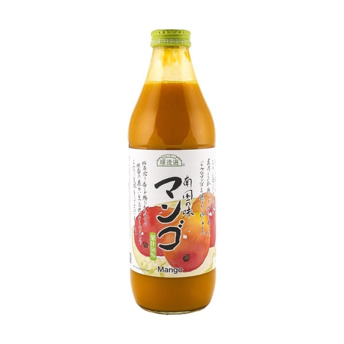 日本JUNZOSEN顺造选  芒果汁【加冰超好喝】 1000ml