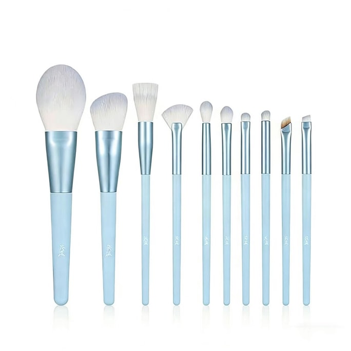 1 Set High-Value Makeup Brushes Premium Soft Synthetic Hair, Dot Brush & Eyeshadow Brushes, Authentic, China, Female