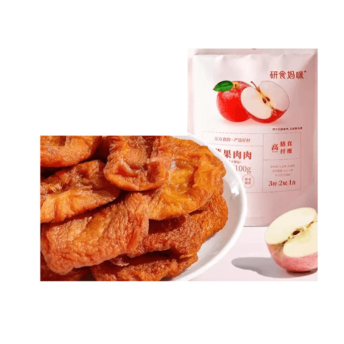 Dried Apple 0 Added Sugar Original 100G 1 Bag