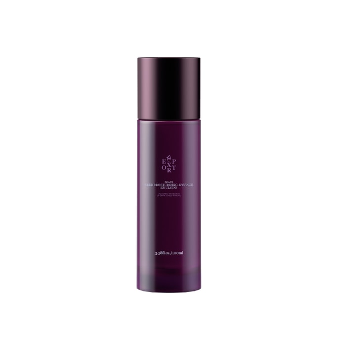 Ye Haiyang Grape Seed Moisturizing Essence Emulsion 100 ml Hydrating Care Wrinkle Smoothing Refined Skin