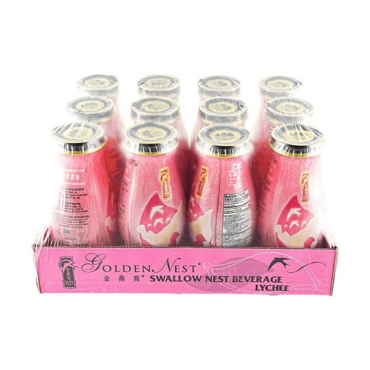GOLDEN NEST 金燕窝优质燕窝饮 12瓶入 #荔枝味 100%纯天然正品燕窝 0防腐剂0蔗糖 4