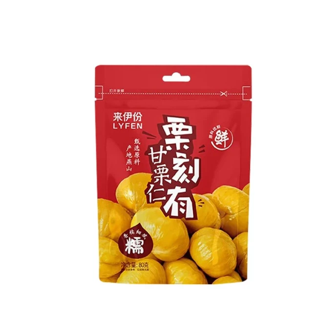 来伊份 栗刻有甘栗仁80g*1包休闲零食坚果