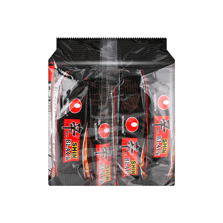 Premium Shin Black Ramyun - Ramen With Beef Broth- Instant Noodles , 4 Pack , 18.34 oz【aespa's Picks】【Pop Culture Finds】 19