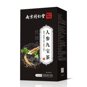 Men's Health Kidney Support Tea With Ginseng Goji Berry 160g 40 Bags