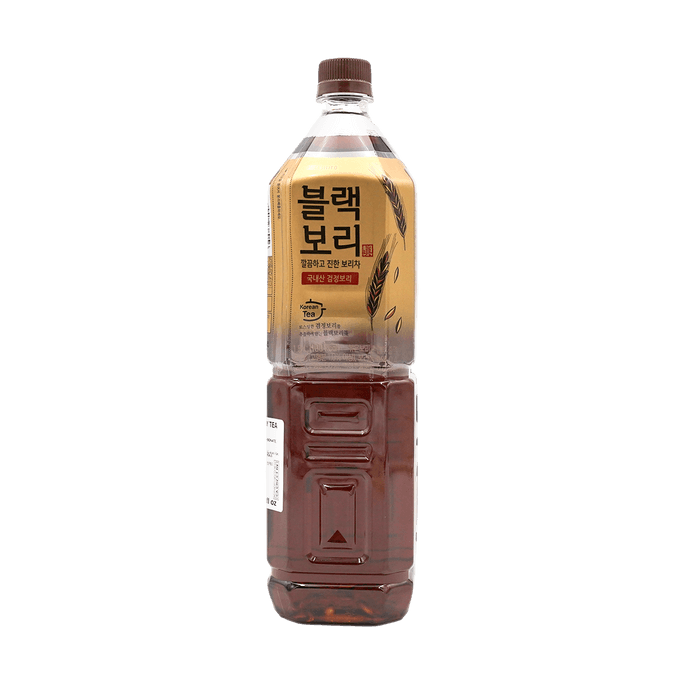 韩国HITEJINRO真露 黑麦茶 大麦茶饮料 超大瓶装 1.5L
