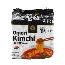 김치찌개 라면,4팩* 5.64oz