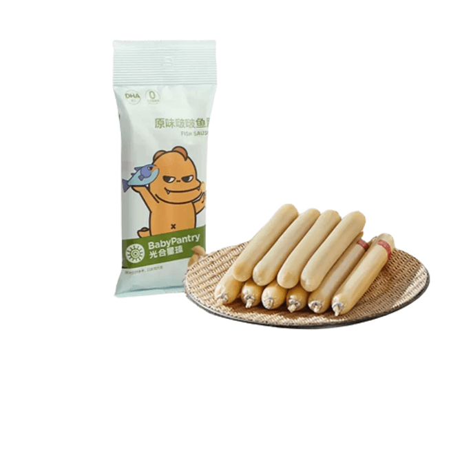 Cod sausage photosynthetic planet children's baby snacks DHA original flavor 100g / bag