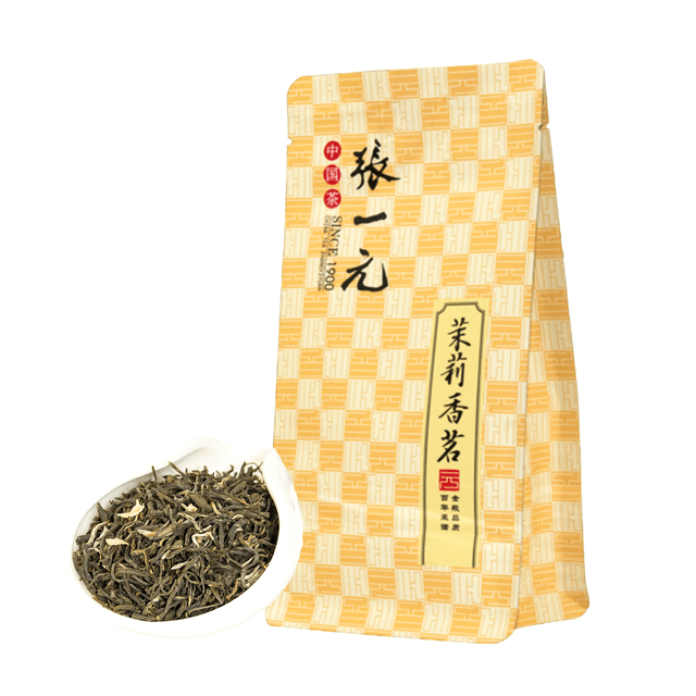 张一元茶叶 茉莉花茶 (香茗) 浓香型 袋装 50g