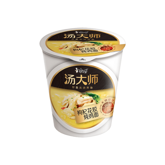 康师傅 汤大师 方便面 枸杞花胶炖鸡味 杯面