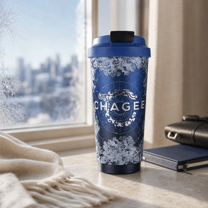 Large Thermal Cup Starry Blue 17.42 fl oz 【SUS316 Inner Liner】【Long-lasting Insulation】