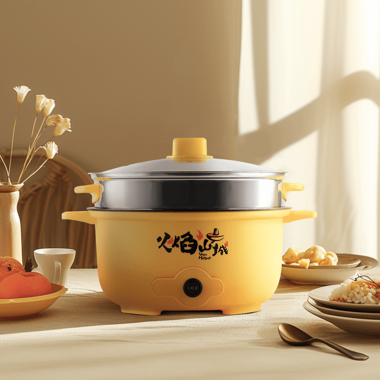 VEGAS HOT POT Steam & Cooking Pot Multifunction 26cm Random Color -  Yamibuy.com