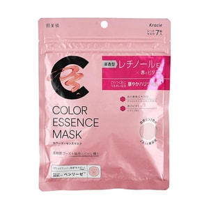 Color Essence Mask, 7sheets #Pink Retinol Recovery | Plumping & Firming | Intense Hydration & Calming​
