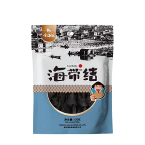 Sun-dried kelp knots 100g*1 bag, dried kelp, not premium, thick kelp, fresh for cold dishes, soups, and hotpot