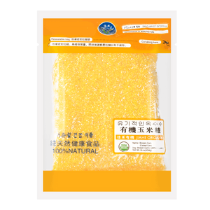 Organic Corn Grits, 16 oz【USDA Certified】