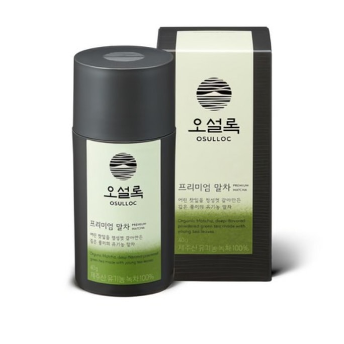 【韓国直送】OSULLOC プレミアム抹茶パウダー 40g