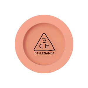 韩国3CE MOOD RECIPE 单色腮红 哑光自然修容 #PEACH SPLASH 杏桃色 5.5g