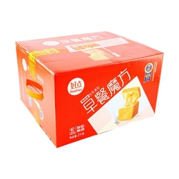 友臣 魔方吐司面包 奶香味 整箱装 2kg【早餐必备】【包含约24枚】