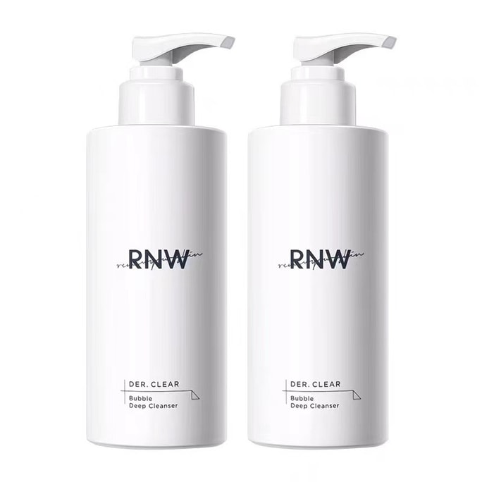 【中国直邮】RNW 深层洁面慕斯洗面奶 200g