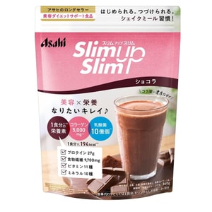 【日本直送】アサヒ スリムアップ ミールリプレイスメント プロテインパウダー（プロバイオティクス配合） 低糖質 チョコレート味 360g