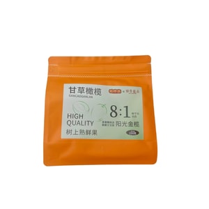 博惠精選 甘草橄欖果乾廣東潮汕正宗特產休閒零食蜜餞回甘舒爽踏青常備食品250g*1袋