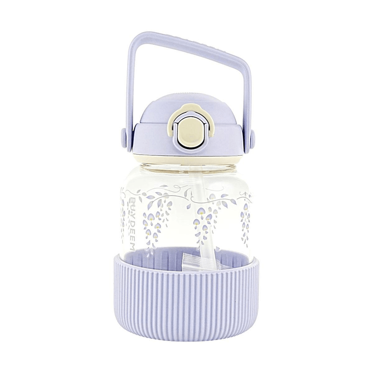 BUYDEEM北鼎 吸管吨吨杯子 便携水杯 800ml 紫藤花 DG78  15