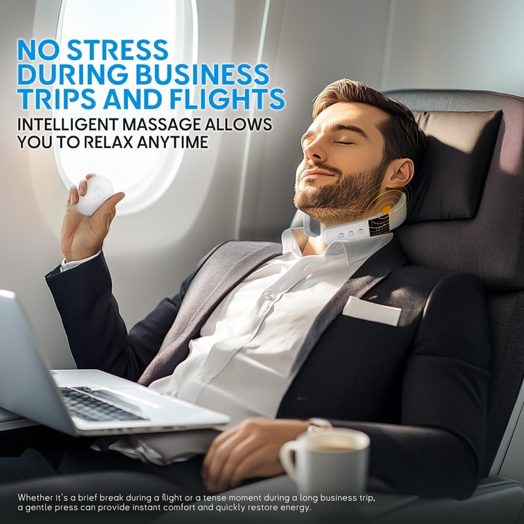 Neck Massager for Pain Relief Deep Tissue,Electric Portable Neck Massager with Heat for Women Men 1 each 8