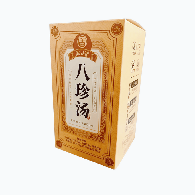 Eight precious soup soup package Chinese herbal medicine package Qi-blood double bag tea 10 pairs of basic pack