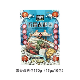 Five-spice Braised Egg&Beef Combo 10g*15bags 150g