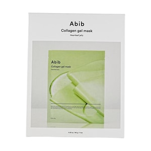 韓國ABIB阿彼芙 魚腥草鎮定膠原蛋白凝膠面膜 4片入 補水鎖水保濕 收毛孔控油 修護舒緩 敏感肌