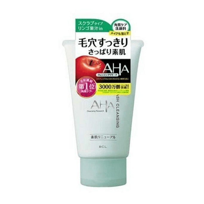 BCL AHAフェイシャルクレンザー（120g） - 酵素ディープクレンジング、毛穴引き締め