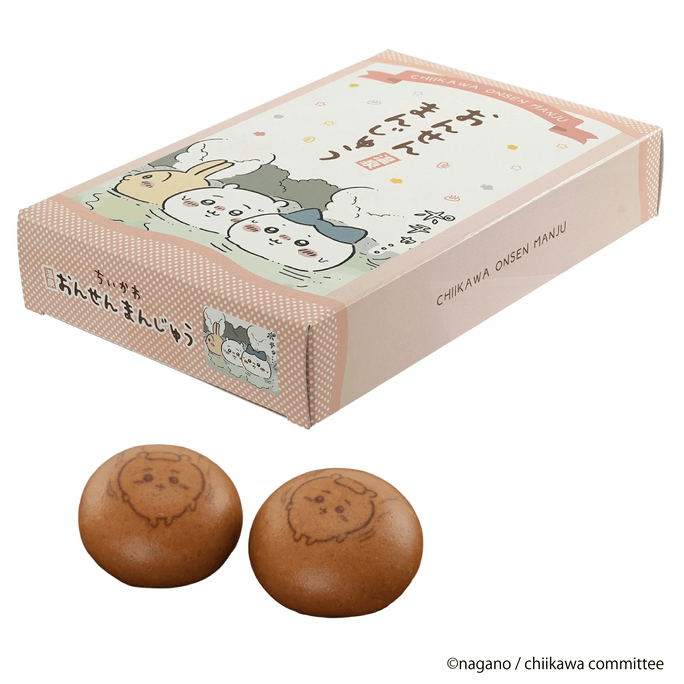 【日本直邮】 日本 长登屋 chiikawa 红豆沙馒头 6枚