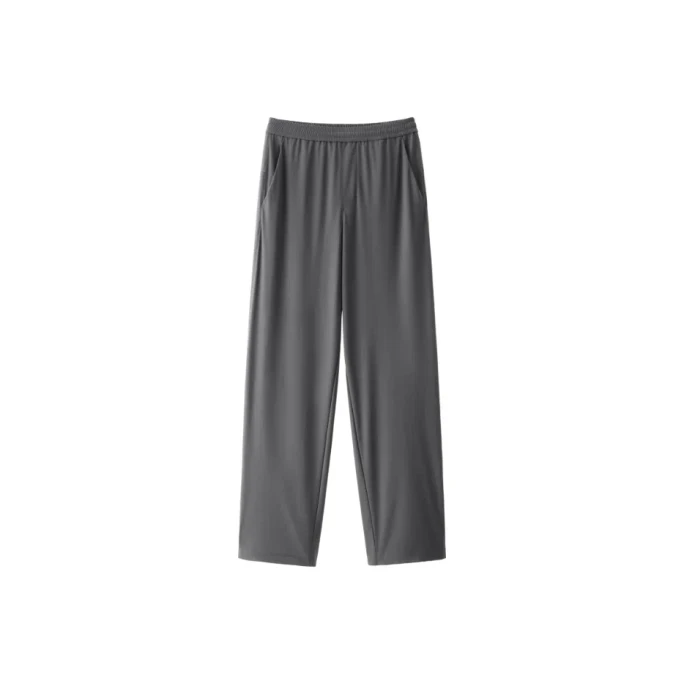 Liangpi 301Cool Ice Silk Cooling Quick-Dry Men's Casual Pants Cedar Grey Size XXXL 1 Piece—Lightweight & Comfortable