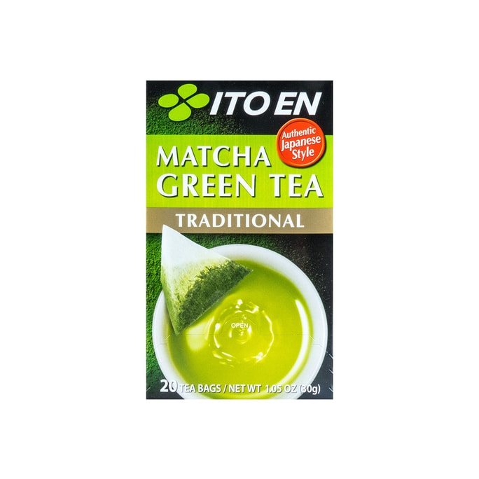 Matcha Green Tea Traditional 20bags 30g