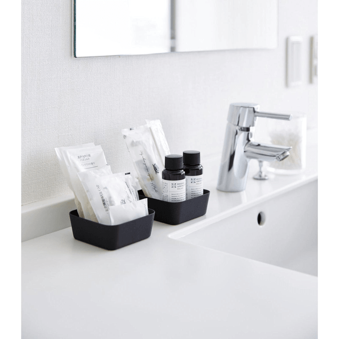 Vanity Tray - Flat - Small - Steel Black