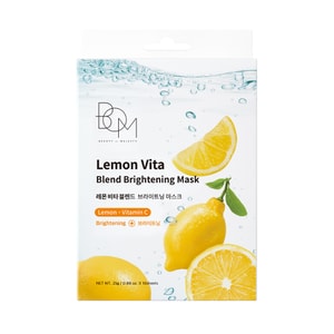 Lemon Vita Blend Brightening Mask 10 pieces