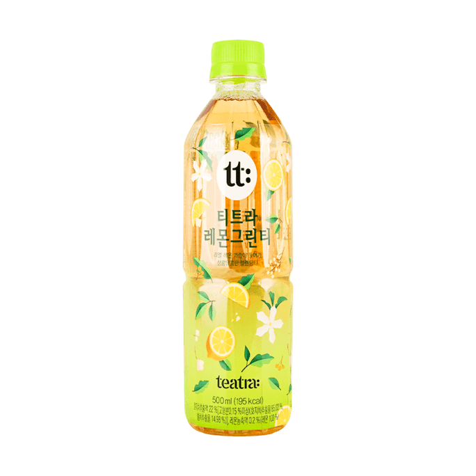 TEATRA Lemon Green Tea, 16.9fl oz